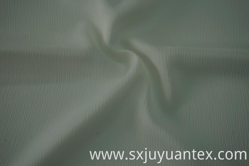 Crinkle Polyester Satin Fabric